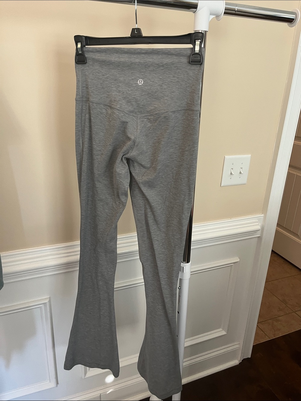 lululemon athletica Women's Gray Flare Leggings